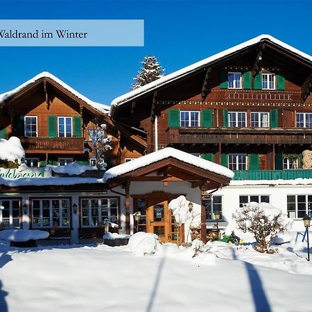 Hotel Waldrand Lenk im Simmental Exterior foto