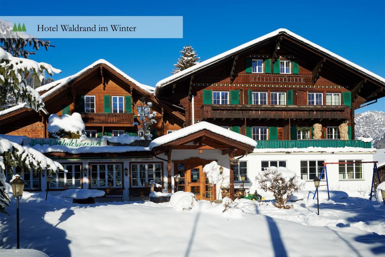 Hotel Waldrand Lenk im Simmental Exterior foto
